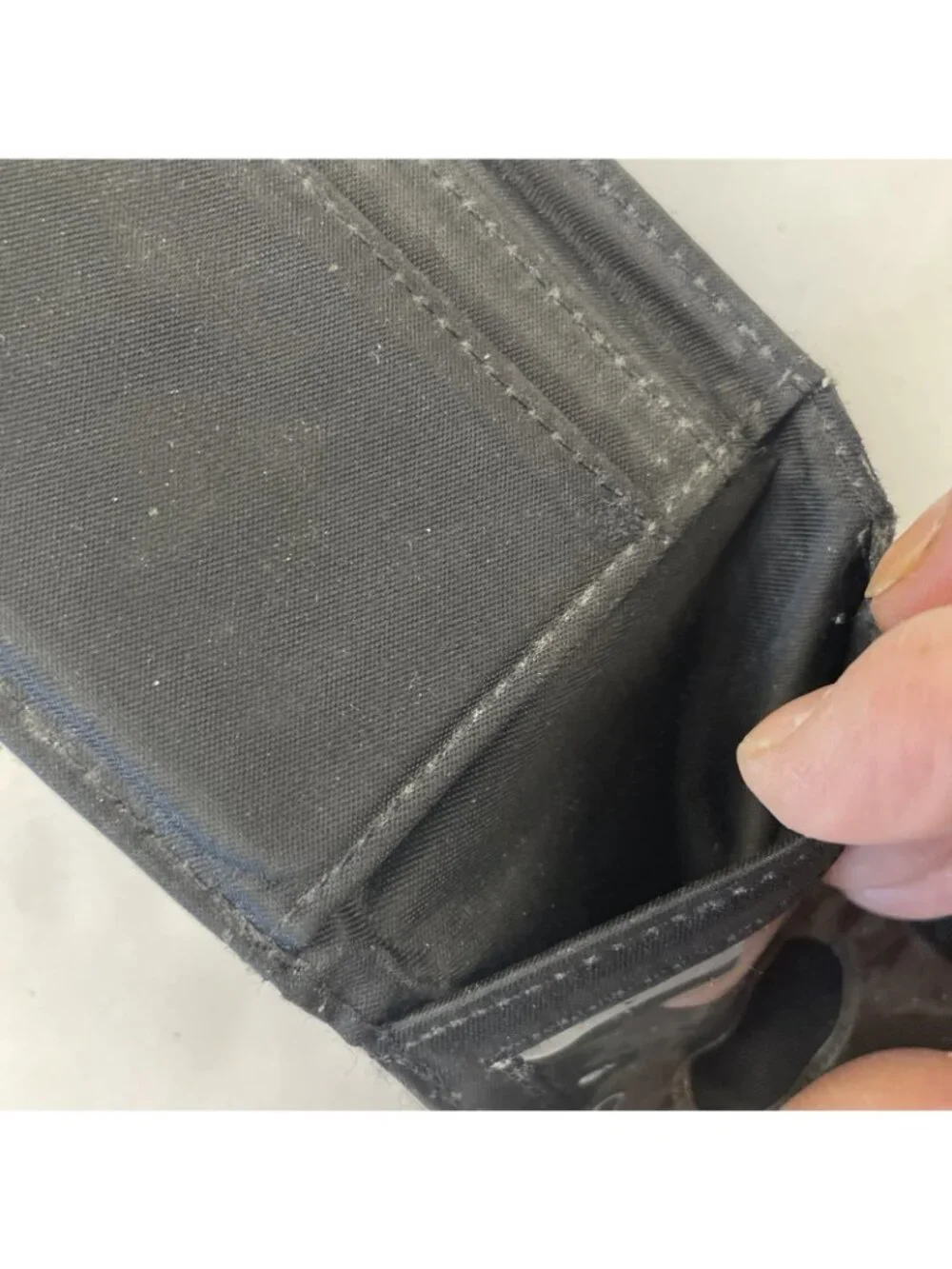 Big Skinny Mens Bifold Slim Wallet RFID Protected ID Window Card Dollar Slots